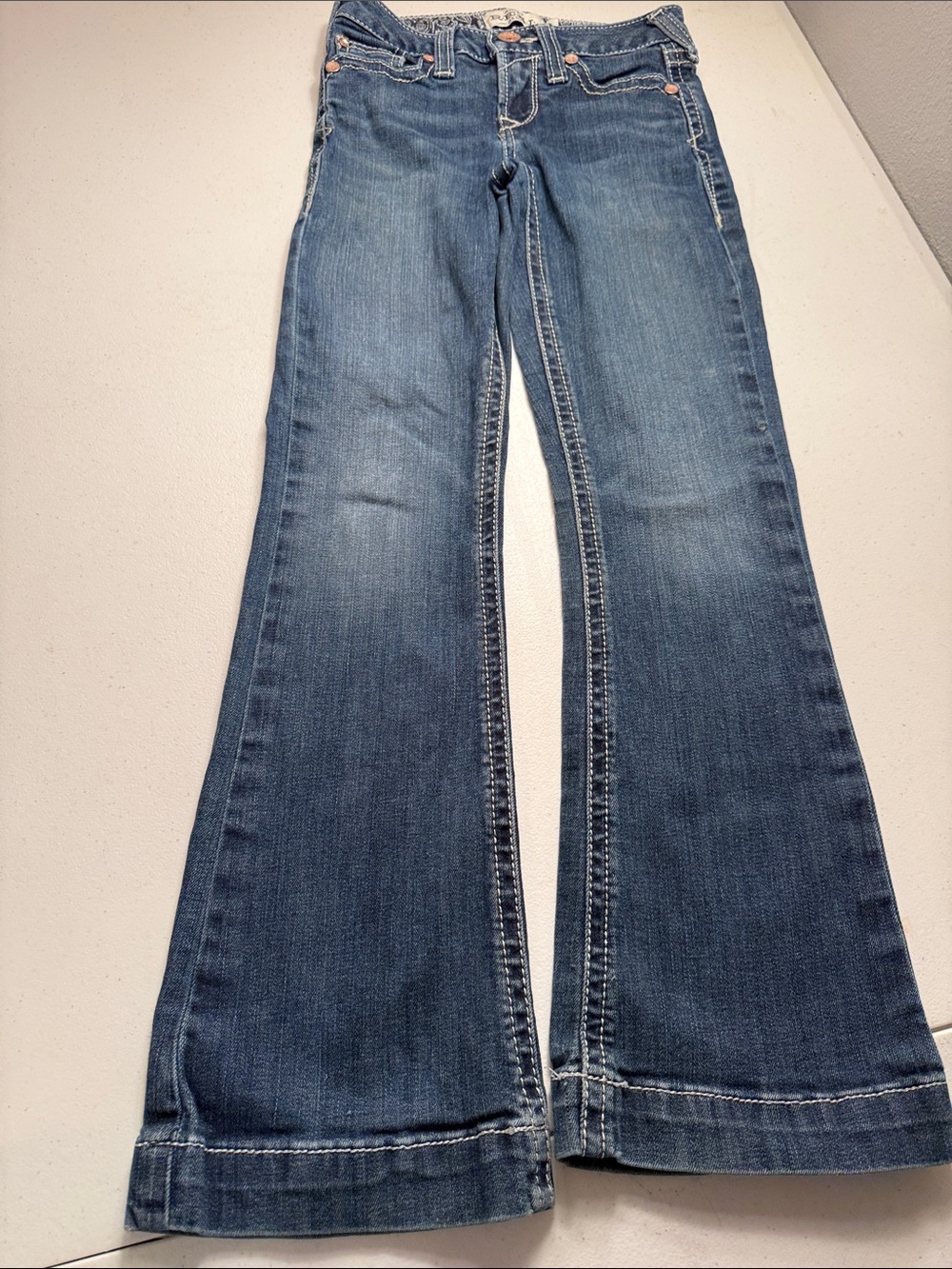 Ariat Dark Blue Flared girls Jeans